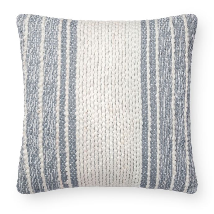 blue throw pillows pottery barn