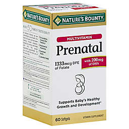 Nature's Bounty® 60-Count Prenatal Vitamin Softgels