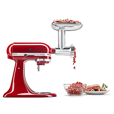 KitchenAid&reg; Metal Food Grinder Attachment. View a larger version of this product image.