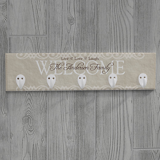 Alternate image 1 for Personalized Welcome Key Plaque