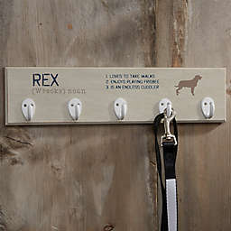 Personalized Definition of My Dog Leash Hanger