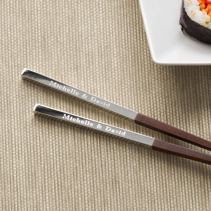 Personalized Chopstick 3piece Set Bed Bath and Beyond Canada
