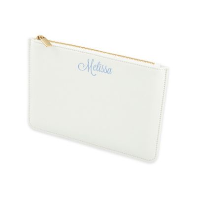 vegan leather clutch