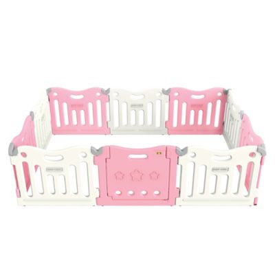 baby playpen with mat