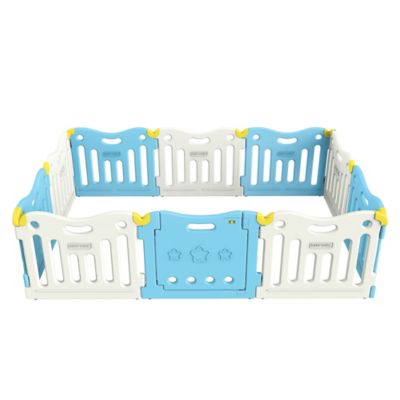 blue playpen