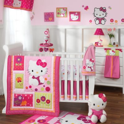 hello kitty crib sheet