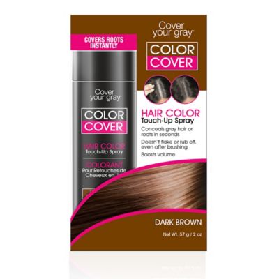 Cover Your Gray&reg; Color Cover Hair Color Touch Up Spray in Dark Brown