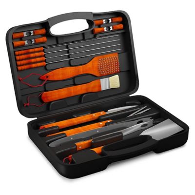Home-Complete 18-Piece BBQ Grill Tool Set