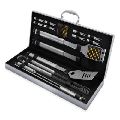 Home-Complete 16-Piece BBQ Grill Tool Set