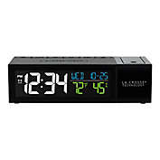 La Crosse Technology Pop-Up Projection Alarm Clock in Black