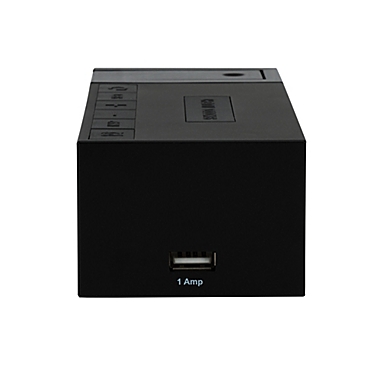 La Crosse Technology Pop-Up Projection Alarm Clock in Black. View a larger version of this product image.