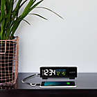 Alternate image 5 for La Crosse Technology Pop-Up Projection Alarm Clock in Black