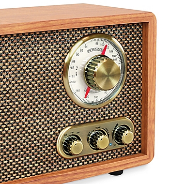Victrola&trade; Wood Bluetooth FM/AM Radio. View a larger version of this product image.