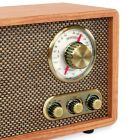Alternate image 1 for Victrola&trade; Wood Bluetooth FM/AM Radio