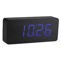 Gingko Slab Click Rechargeable Clock