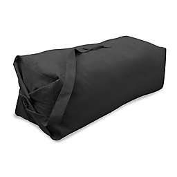 Stansport® Deluxe Duffel Bag with Shoulder Strap in Black