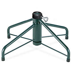 National Tree Folding Metal Tree Stand in Green