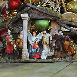18-Inch Christmas Nativity Stable Set