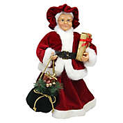 12-Inch Mrs. Claus Figure in Red/White