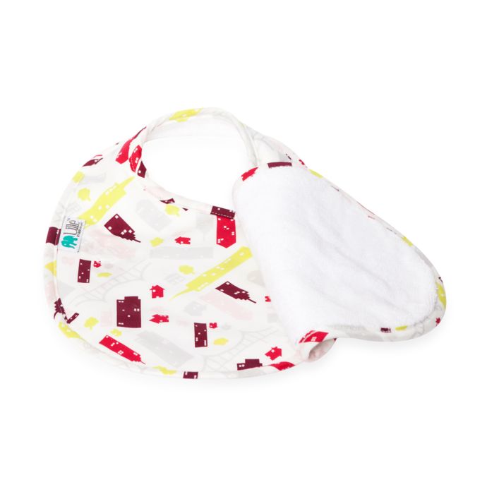 Bebe Au Lait Lille Quib Quadruple Bib In Cityscape Girl Bed Bath Beyond