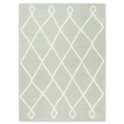 mint green rug for nursery