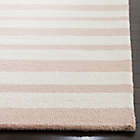 Alternate image 2 for Safavieh Kids Stripe Area Rug in Pink/Ivory