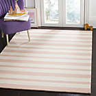 Alternate image 3 for Safavieh Kids Stripe Area Rug in Pink/Ivory