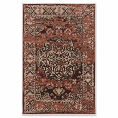 Aristocrat Nain 8&#39; x 10&#39; Area Rug in Red