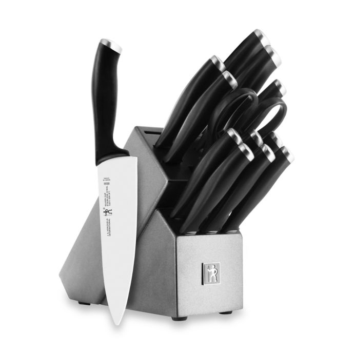 henckels 14 piece self sharpening knife set