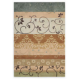 Nourison Contour Handcrafted Area Rug in Green