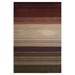 Nourison Contour Handcrafted Area Rug in Forest
