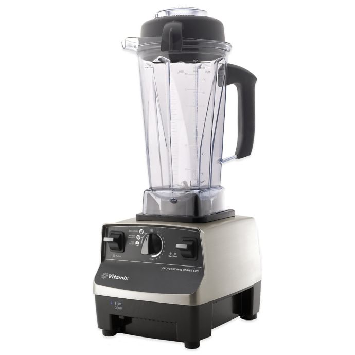Vitamix® Pro Series 500 Brushed Stainless Blender Bed Bath and Beyond