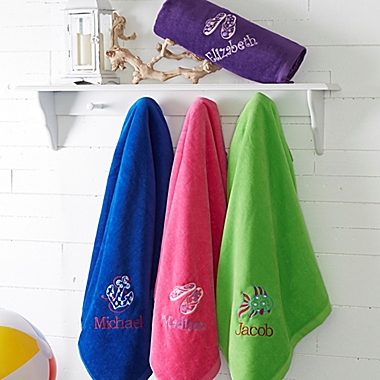 Beach Fun! Personalized 36-Inch x 72-Inch Beach Towel. View a larger version of this product image.