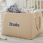 Alternate image 0 for Personalized Embroidered Storage Tote-Name