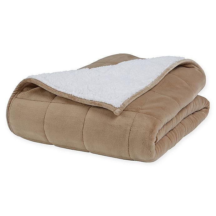 Therapedic® Reversible Weighted Throw Blanket | Bed Bath & Beyond