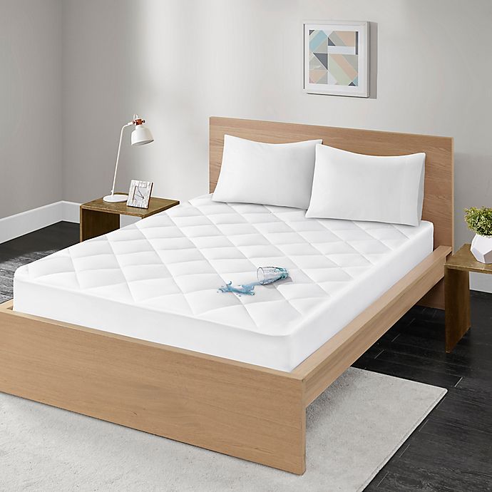 bed bath and beyond heated mattress pad queen