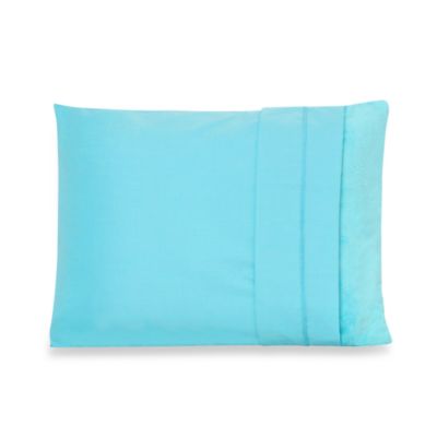 My First Memory Foam Toddler Pillowcase in Soft Blue