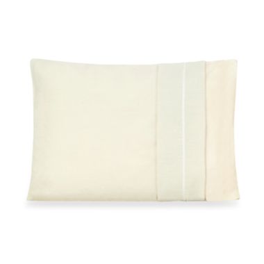 My First Memory Foam Toddler Pillowcase in Cream. View a larger version of this product image.