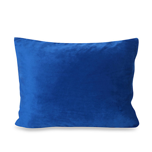 Alternate image 1 for My First Memory Foam Youth Pillow in Blue
