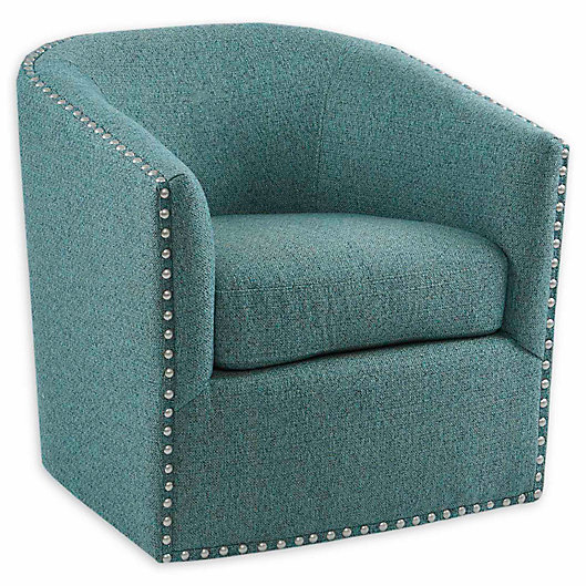Alternate image 1 for Madison Park™ Polyester Swivel Tyler Chair