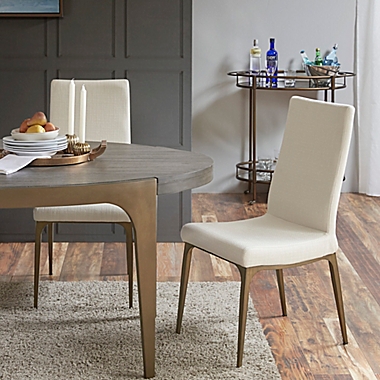 Madison Park&trade; Captiva Dining Chairs in Cream (Set of 2). View a larger version of this product image.