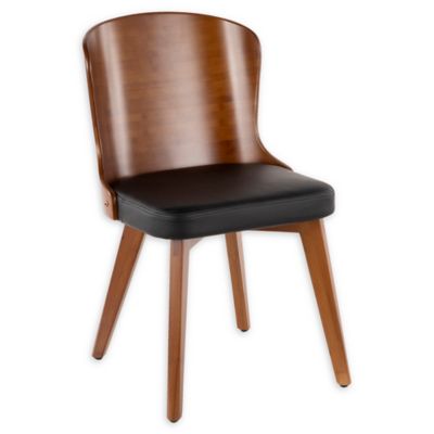 LumiSource&reg; Bocello Chair in Walnut/Black