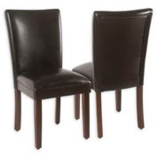 Leather Parsons Chairs Dining Room Bed Bath Beyond