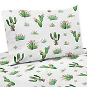 Sweet Jojo Designs Cactus Floral Sheet Set