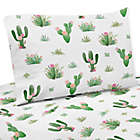Alternate image 0 for Sweet Jojo Designs Cactus Floral Twin Sheet Set