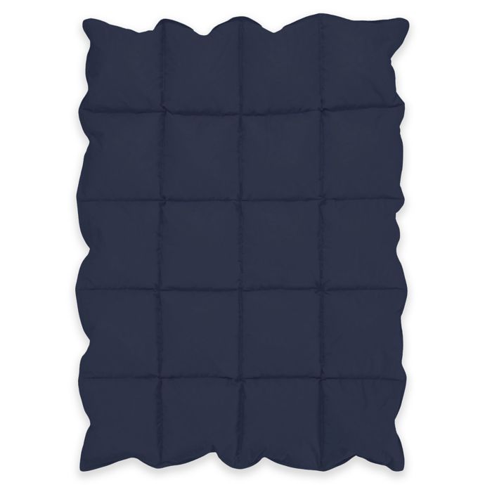 Sweet Jojo Designs Down Alternative Crib Comforter In Navy Bed