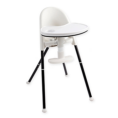 Primo Convertible Folding High Chair in Black. View a larger version of this product image.