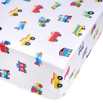 airplane fitted crib sheet