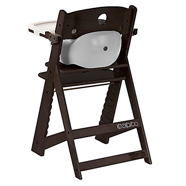Keekaroo&reg; Height Right High Chair Espresso with Infant Insert and Tray. View a larger version of this product image.
