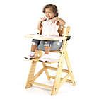 Alternate image 1 for Keekaroo&reg; Height Right High Chair Natural with Infant Insert and Tray